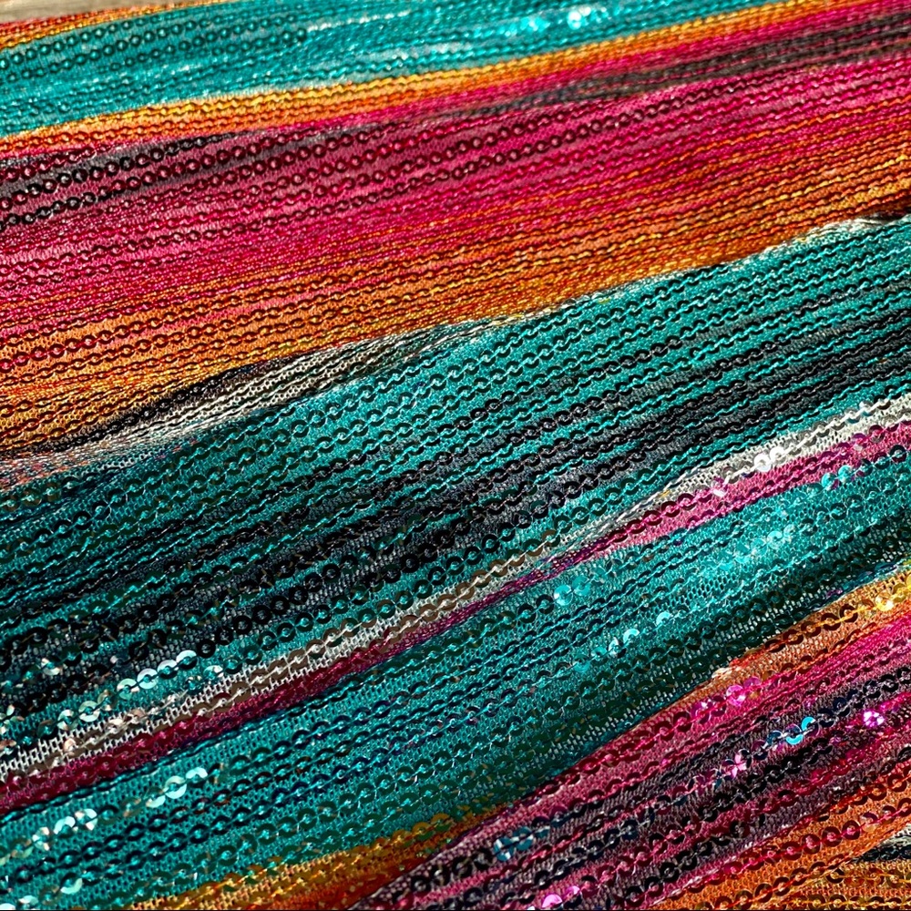 Sequin Serape Skirt - Picture 9 of 11